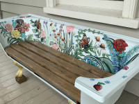 Restoring memories: A bath with a colourful new life