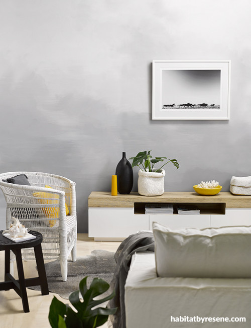 wall ideas, painting, diy, grey, living room