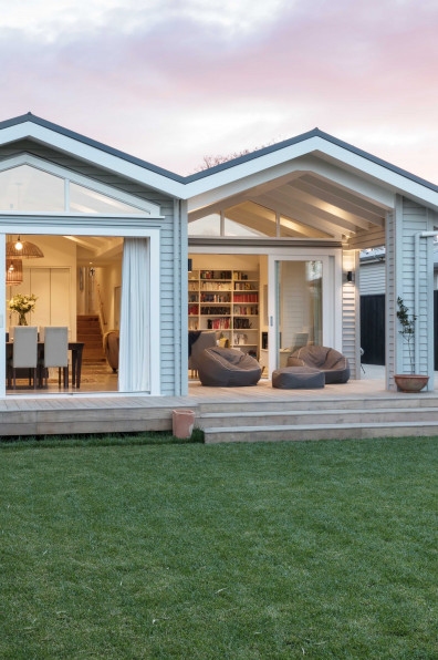 Emma and Henry’s Pt. Chev bungalow gets an indoor-outdoor makeover