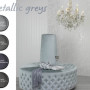 metallic greys, silver paint, interior, shades of greys, home decorating ideas 