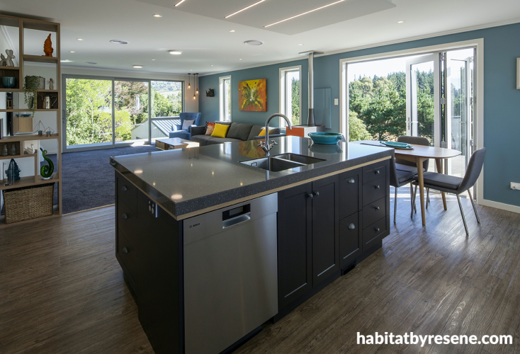 1970s house, paint ideas, paint trends, white, living room