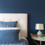 bedroom, blue