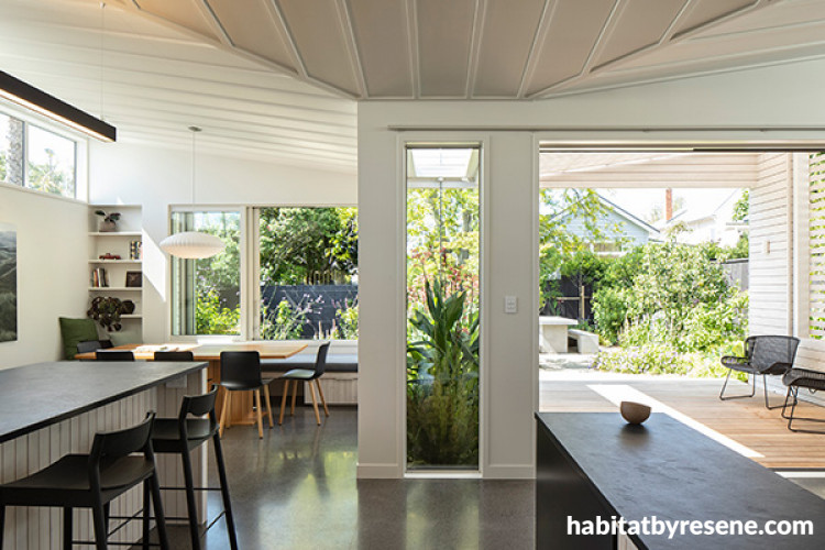 Extension to home villa in Resene Merino