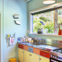Fun and colourful kitchen