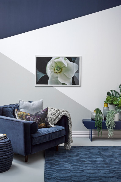 How to create a cosy living room using colour PLUS make your own plant stand and giant Jenga