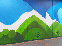 Shades of Whakatāne: An inspiring landscape mural