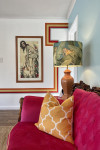 Interior designer Holly’s deep love for colour is clear looking at her front door