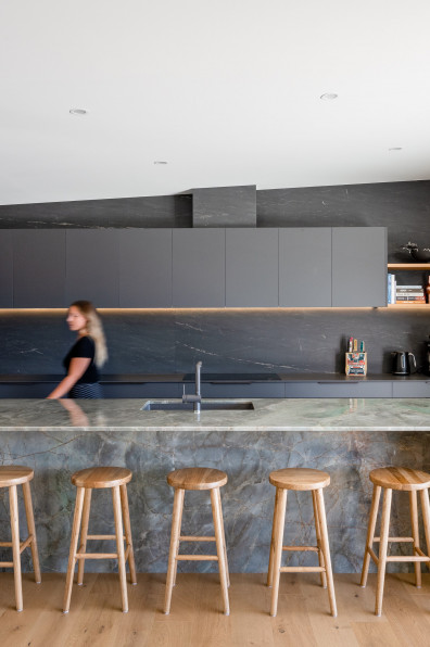 Nature's moody hues: A home that reflects its alpine surroundings 