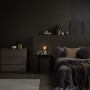 Resene dark bedroom