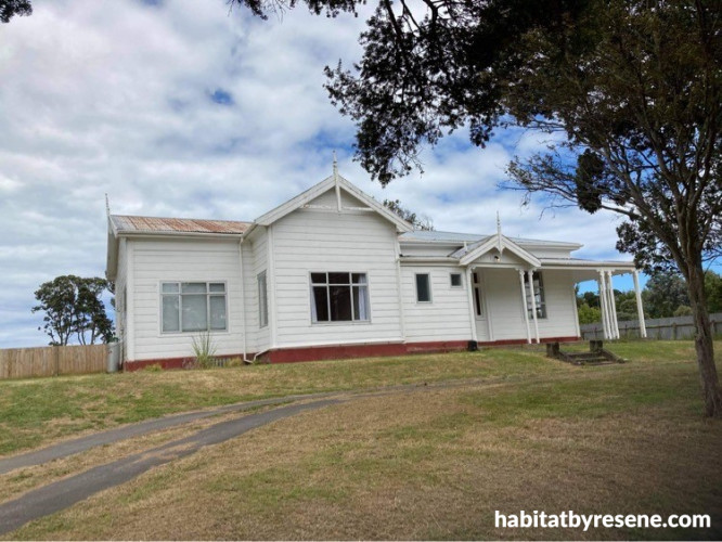 exterior villa, makeover