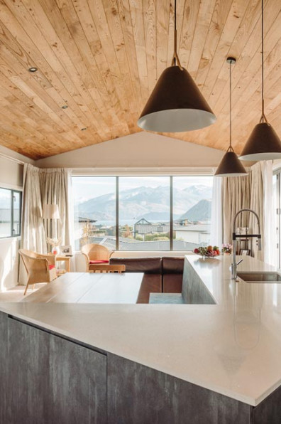 Cosy wooden Wanaka home’s makeover in Resene neutrals inspired by the snowy landscape
