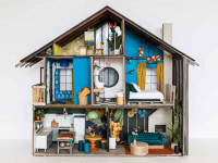 You won't believe the detail in Fleur Thorpe's colourful teeny house