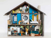 You won't believe the detail in Fleur Thorpe's colourful teeny house You won't believe the detail in Fleur Thorpe's colourful teeny house