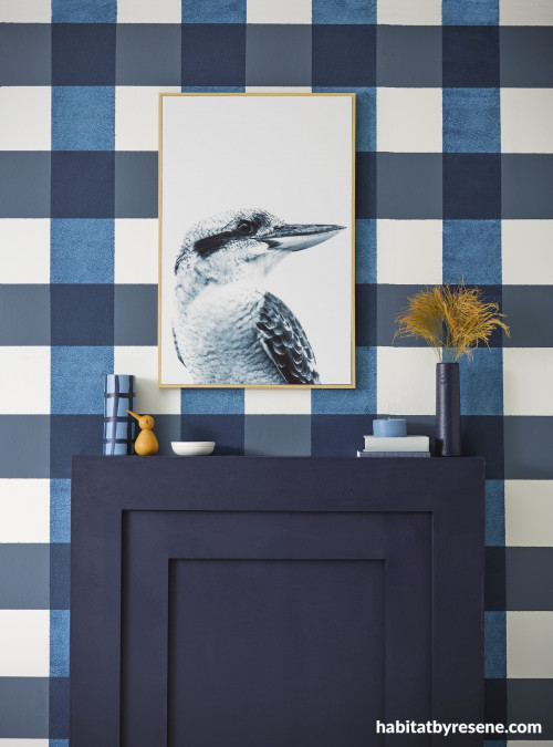 Trendy feature wall