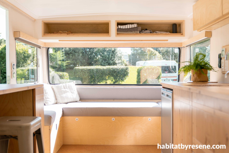 Resene Caravan livingroom