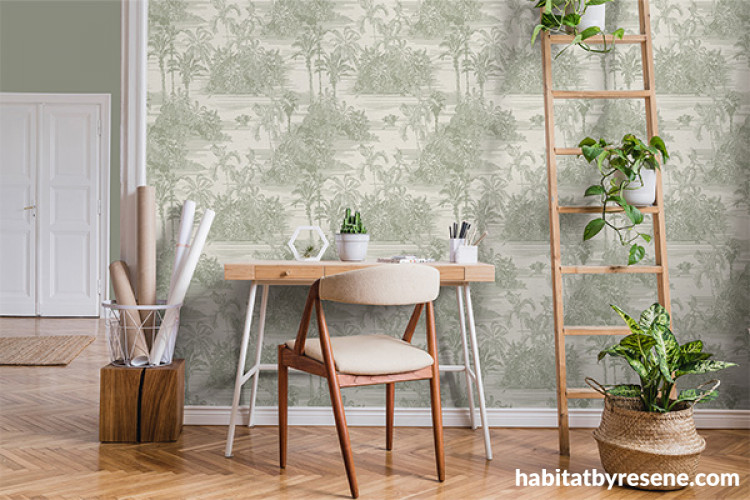 Study with fun wallpaper