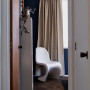 shadowy blue, bedroom