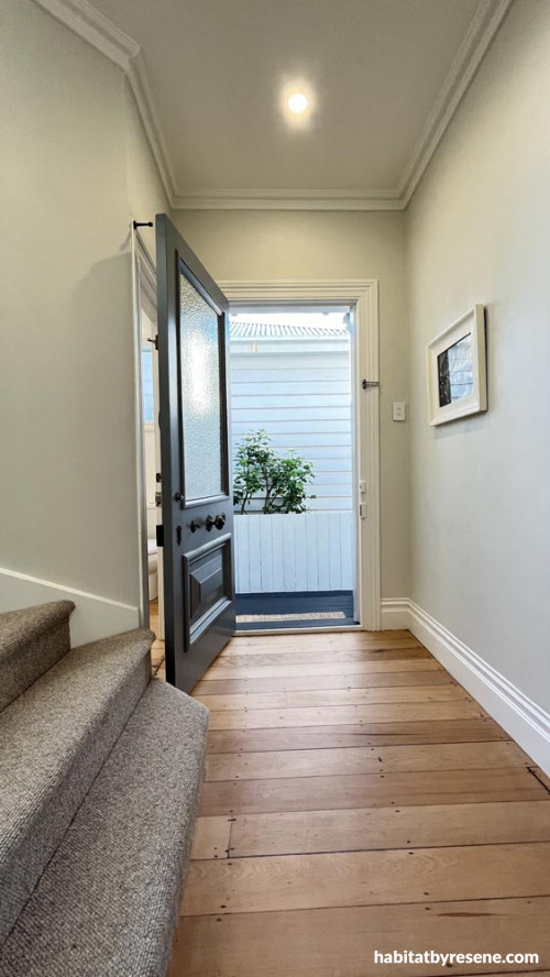 hallway, entrance, light, villa