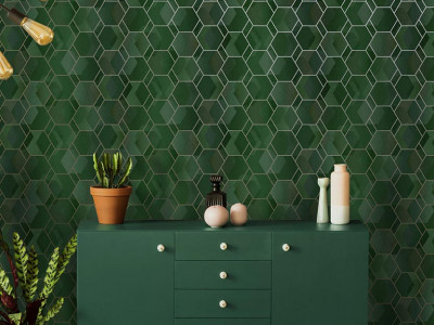 Get in shape: Five geometric wallpaper looks for your home