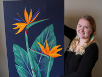 Artist Rachel Dodds has birds on the brain