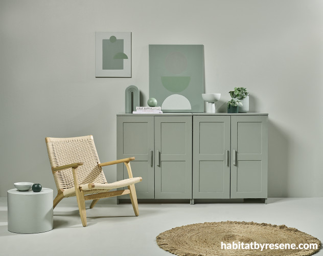 living room, natural, green