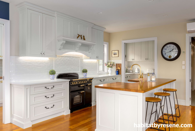 Resene white kitchen