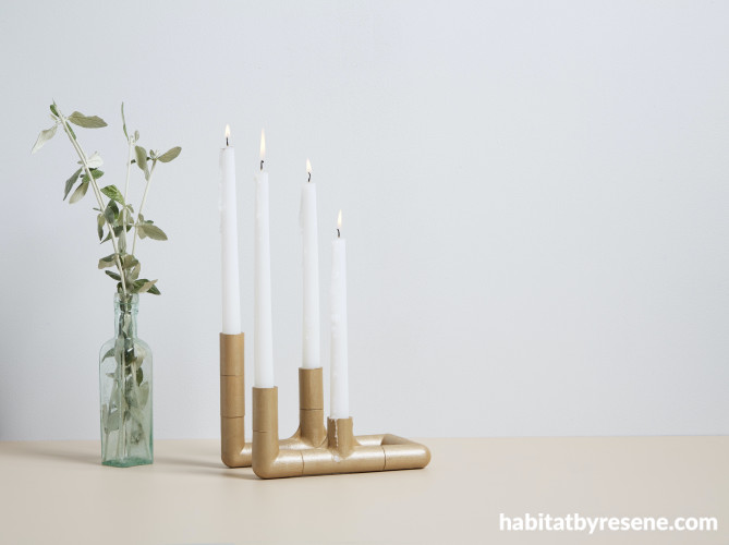 Resene candle holder