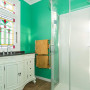 resene home run, bathroom, aqua