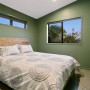 Green bedroom