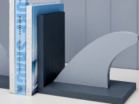 Surfs up, books up: DIY wave bookends