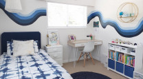 A wave of transformation: Revamping a tween's room photo