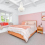 master bedroom, pink room