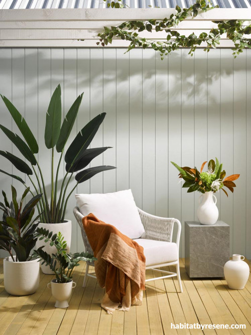 outdoor space, chair