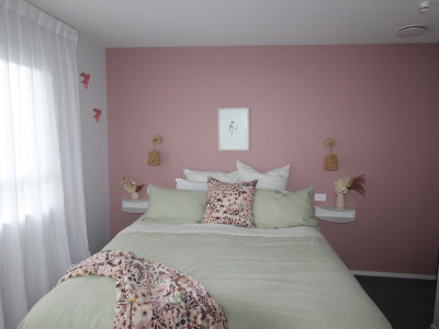 See the colours that made this ex-rental a bright and brilliant home