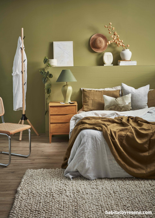 Embracing serenity with green