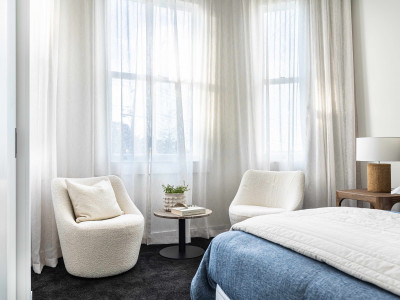 A modern twist on a traditional villa A modern twist on a traditional villa