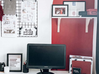 What’s black and white and red all over? This Dunedin home’s marvellous monochrome interior with pops of Resene Red Berry  
