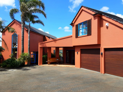 A travel-inspired terracotta family home with heart