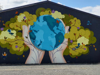 Vanessa Barclay’s mural holds a powerful message