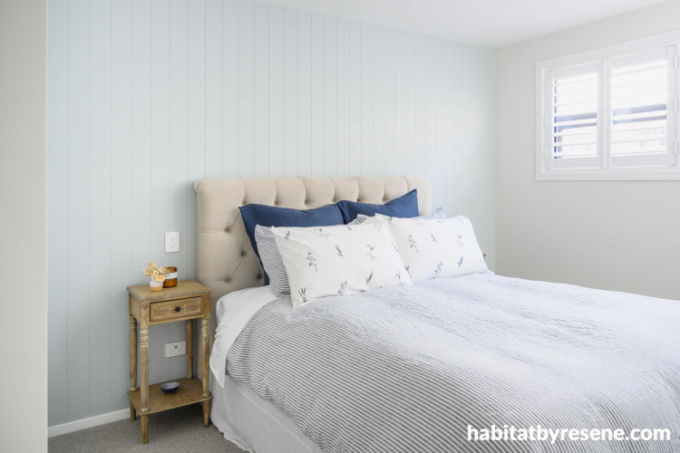 Resene light blue bedroom