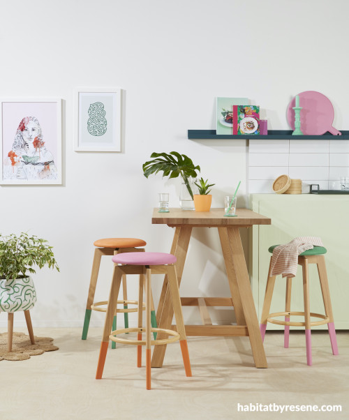 Resene simple dining room