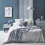 blue bedroom, calm