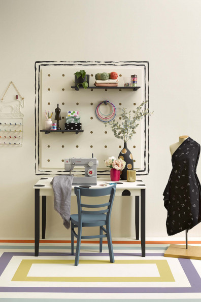 How to create the perfect colourful hobby room or shed for your home