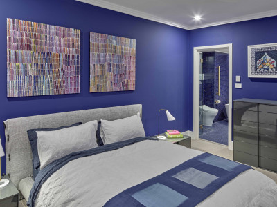 Fire and ice: The inspiration for an art and travel lover’s small but vibrant home 