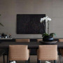 Dining room, dining room featuring Resene Eighth Thorndon Cream