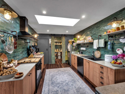 A home grounded in family history – and a colour surprise inside! 