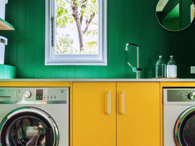 Peek inside this colourful cottage