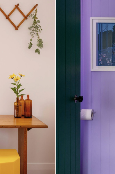 Peek inside this colourful cottage