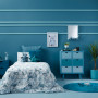 Tonal blue bedroom, blue bedroom, blue boy's bedroom