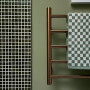 Bathroom, bold green bathroom